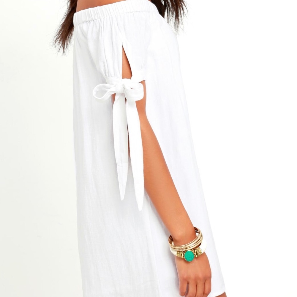 OFF-THE-SHOULDER DRESS - Picture 4 of 5